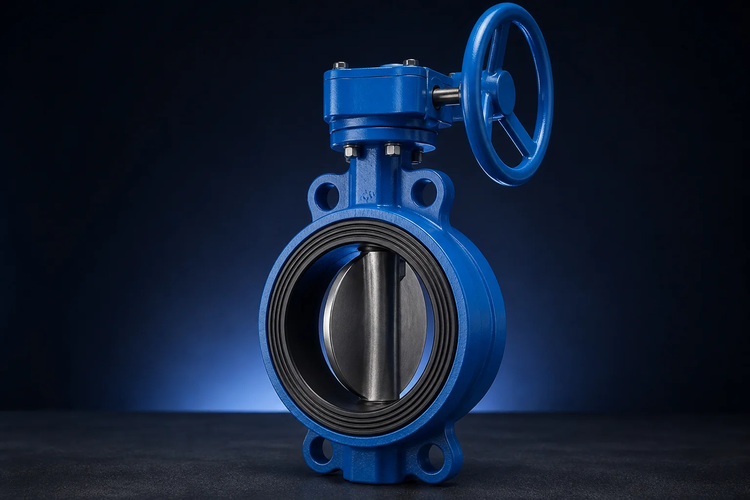 Wafer Type Double Eccentric Butterfly Valve